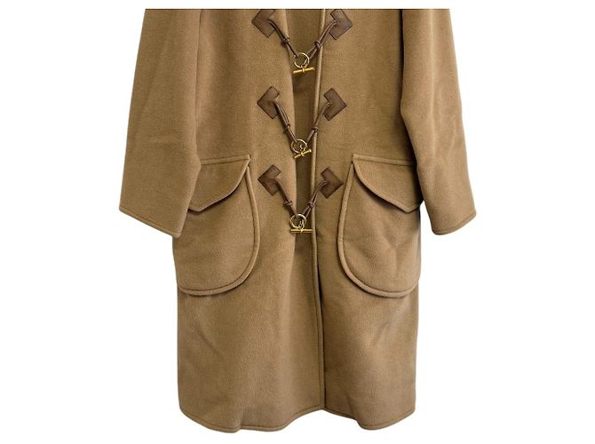 Abrigo Duffle Grenan Camel de Hermès Castaño - vista 5