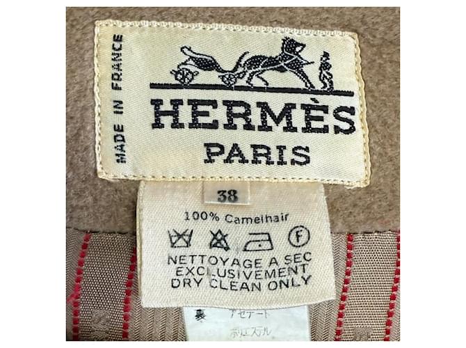 Abrigo Duffle Grenan Camel de Hermès Castaño - vista 6