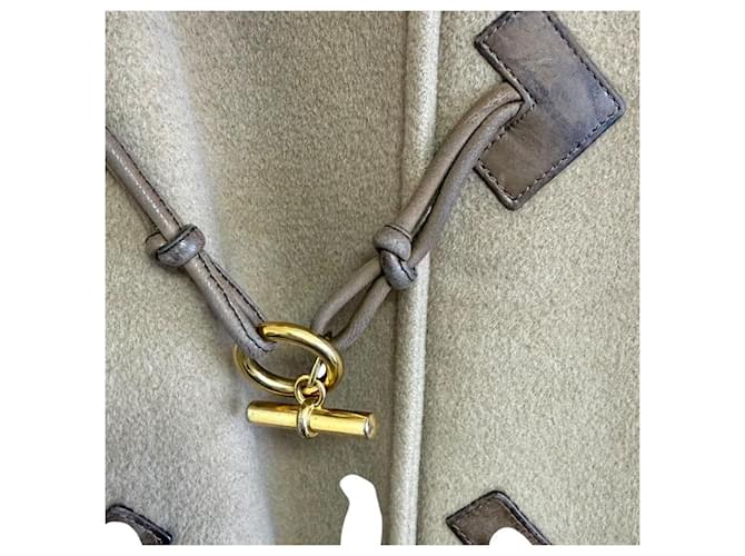 Abrigo Duffle Grenan Camel de Hermès Castaño - vista 9
