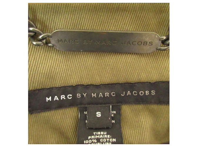 Abrigo Mods Quilting Liner de Marc by Marc Jacobs Verde Caqui - vista 7