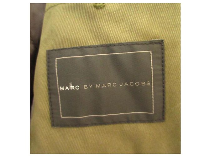 Abrigo Mods Quilting Liner de Marc by Marc Jacobs Verde Caqui - vista 9