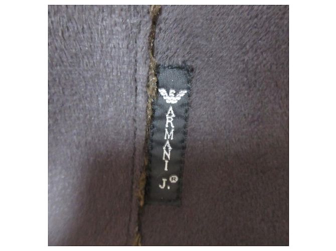 Abrigo largo con capucha Armani Jeans Castaño - vista 11