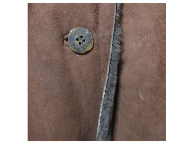 Autre Marque Abrigo de shearling sin nombre oficial Paul Stuart Castaño - vista 11