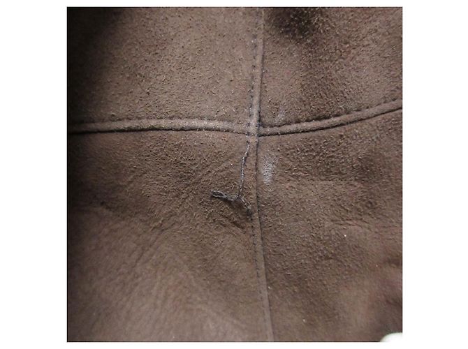 Autre Marque Abrigo de shearling sin nombre oficial Paul Stuart Castaño - vista 12