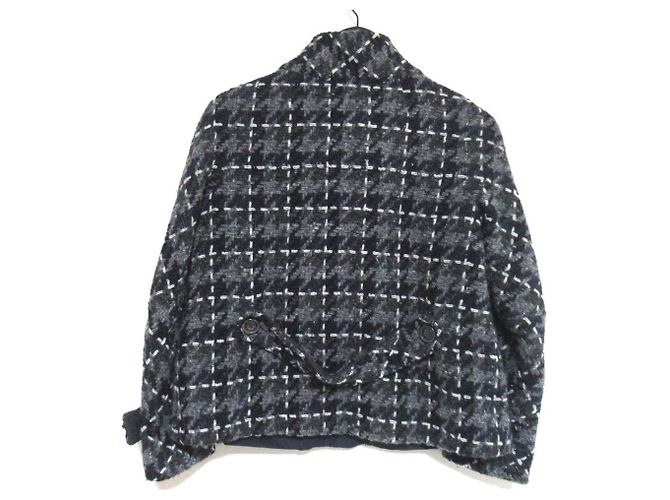 Chaqueta de tweed con cuello alto Max Mara Weekend Castaño - vista 2
