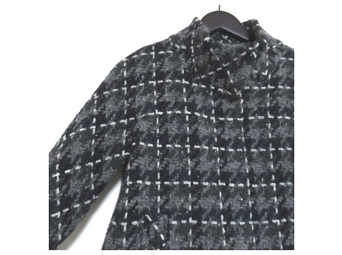 Chaqueta de tweed con cuello alto Max Mara Weekend Castaño - vista 3