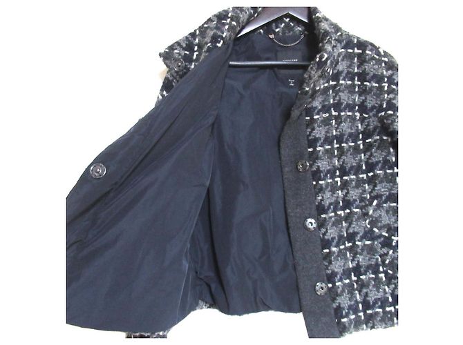 Chaqueta de tweed con cuello alto Max Mara Weekend Castaño - vista 4