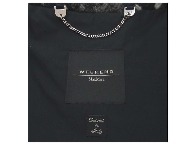 Chaqueta de tweed con cuello alto Max Mara Weekend Castaño - vista 7