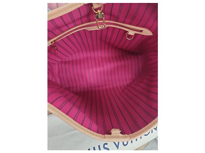 Borsa Louis Vuitton Delightful PM Monogram Pivonie Marrone Rosa - vista 10