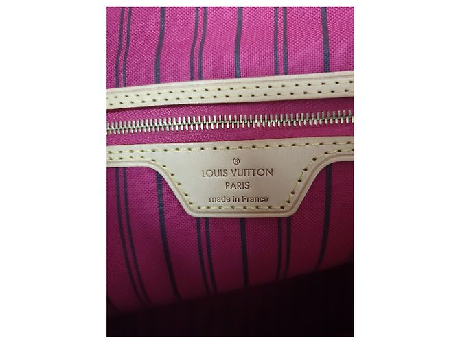 Borsa Louis Vuitton Delightful PM Monogram Pivonie Marrone Rosa - vista 2