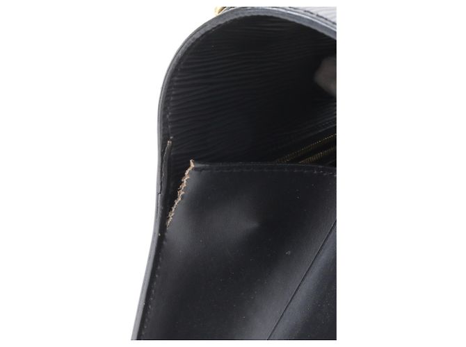 Louis Vuitton Epi Monceau Lederhandtasche Schwarz - Ansicht 9