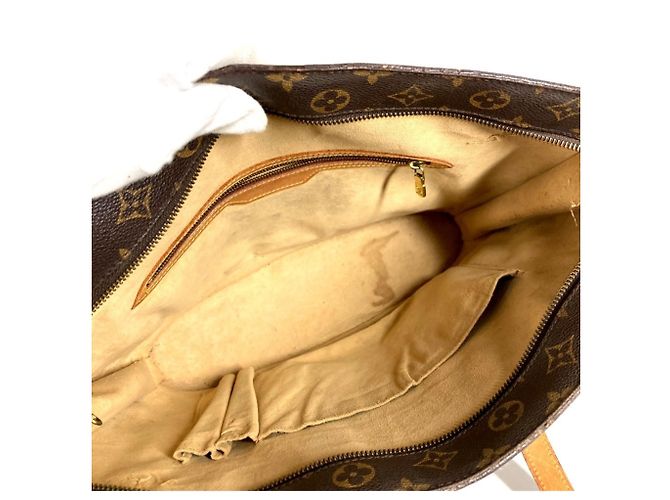 Borsa Tote Babylon Monogram Louis Vuitton Marrone - vista 12
