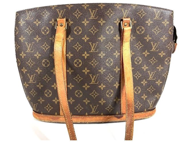 Borsa Tote Babylon Monogram Louis Vuitton Marrone - vista 2