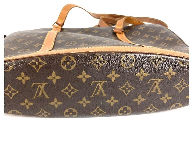 Borsa Tote Babylon Monogram Louis Vuitton Marrone - vista 6