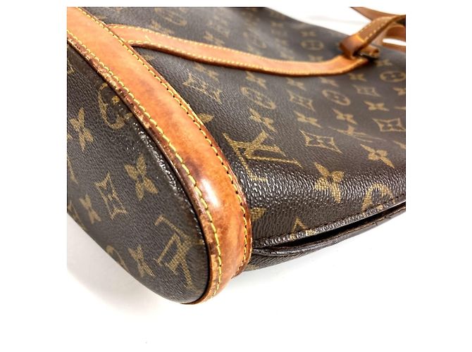 Borsa Tote Babylon Monogram Louis Vuitton Marrone - vista 7