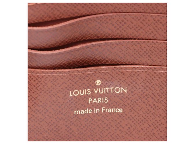Borsa a spalla 2 in 1 Louis Vuitton Monogram Wallet on Chain Ivy Marrone - vista 9