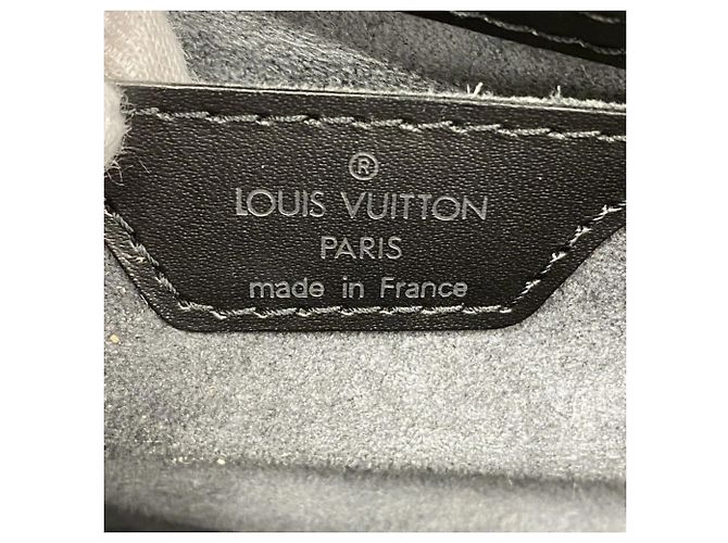 Borsa a mano Soufflot Epi Louis Vuitton Nero - vista 5
