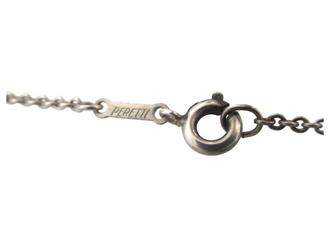 Collana Vintage Open Heart Elsa Peretti di Tiffany & Co. Argento - vista 6