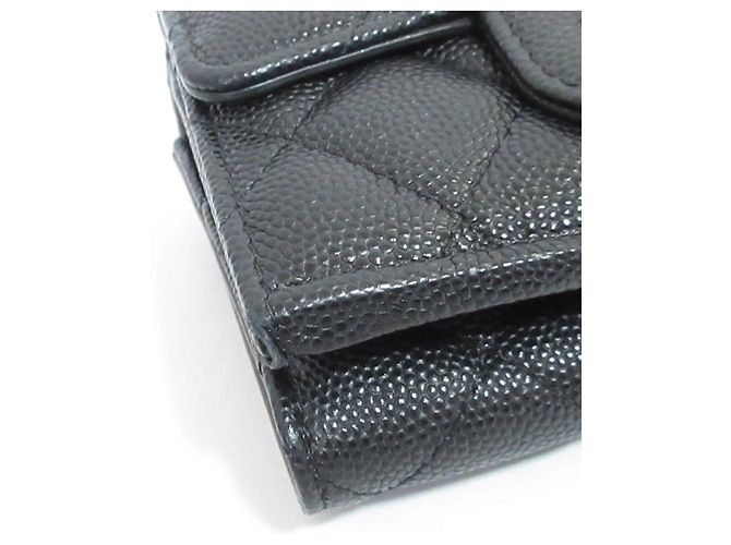 Timeless Cartera clásica pequeña matelassé de caviar Chanel Negro - vista 14