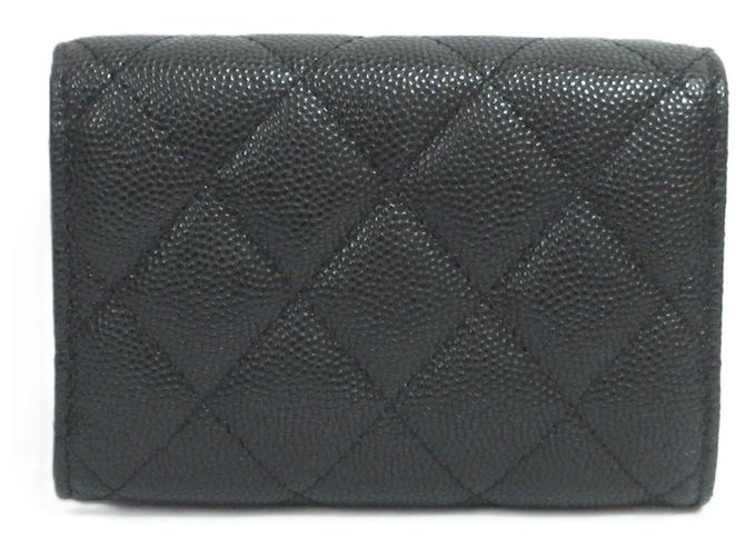 Timeless Cartera clásica pequeña matelassé de caviar Chanel Negro - vista 2