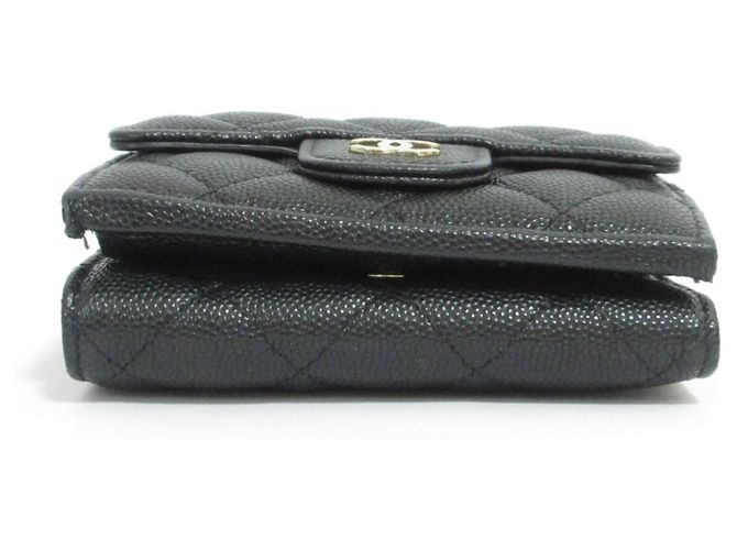 Timeless Cartera clásica pequeña matelassé de caviar Chanel Negro - vista 4