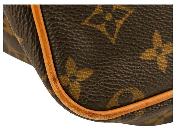 Borsa a Spalla/Tote Monogram Palermo PM Louis Vuitton Marrone - vista 17