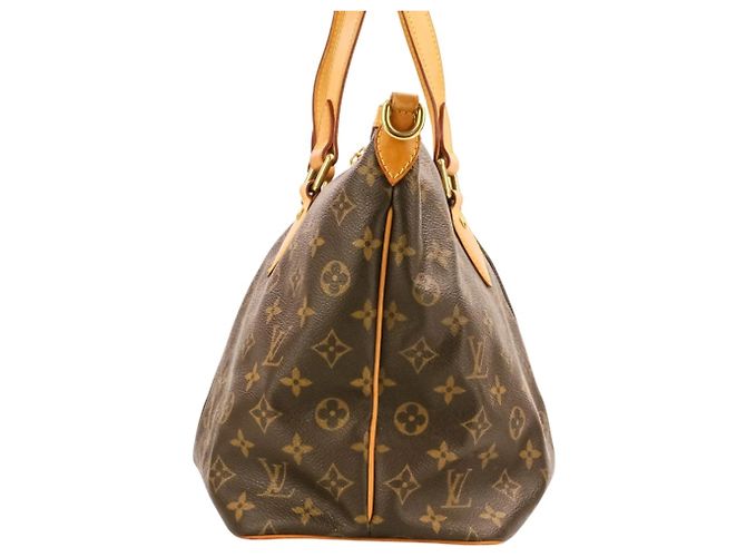 Borsa a Spalla/Tote Monogram Palermo PM Louis Vuitton Marrone - vista 3