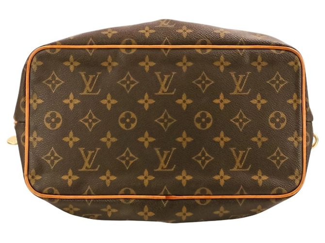 Borsa a Spalla/Tote Monogram Palermo PM Louis Vuitton Marrone - vista 4