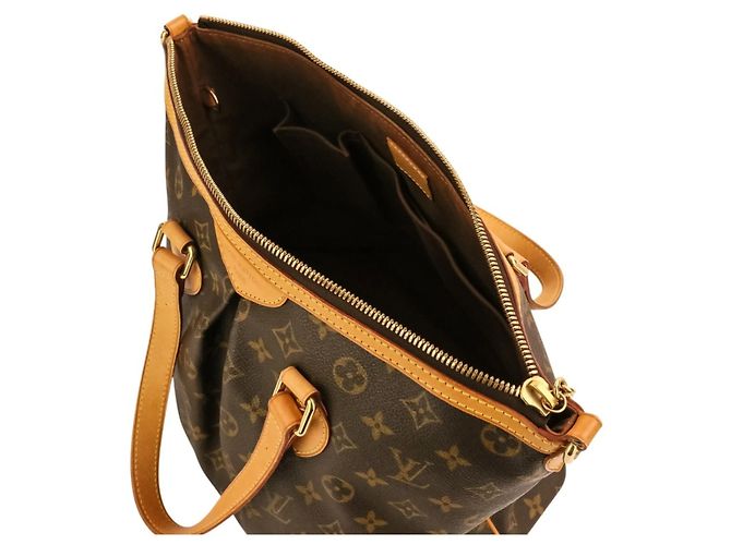 Borsa a Spalla/Tote Monogram Palermo PM Louis Vuitton Marrone - vista 7