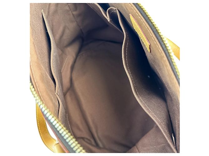 Borsa a Spalla/Tote Monogram Palermo PM Louis Vuitton Marrone - vista 8