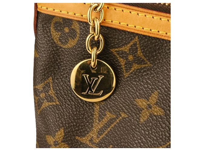 Borsa a Spalla/Tote Monogram Palermo PM Louis Vuitton Marrone - vista 9