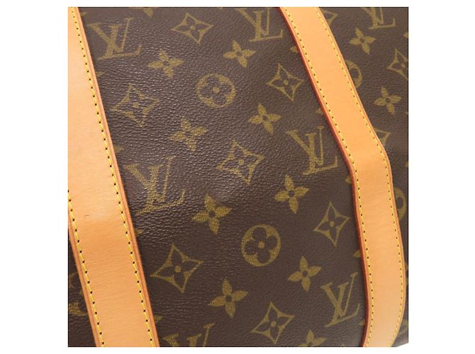 Borsa Boston Keepall 50 Monogram Louis Vuitton Marrone Monogramma - vista 8