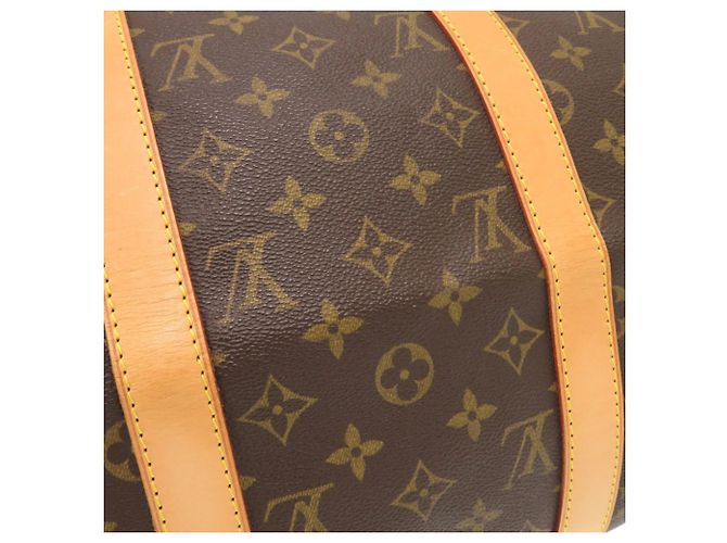 Borsa Boston Keepall 50 Monogram Louis Vuitton Marrone Monogramma - vista 9