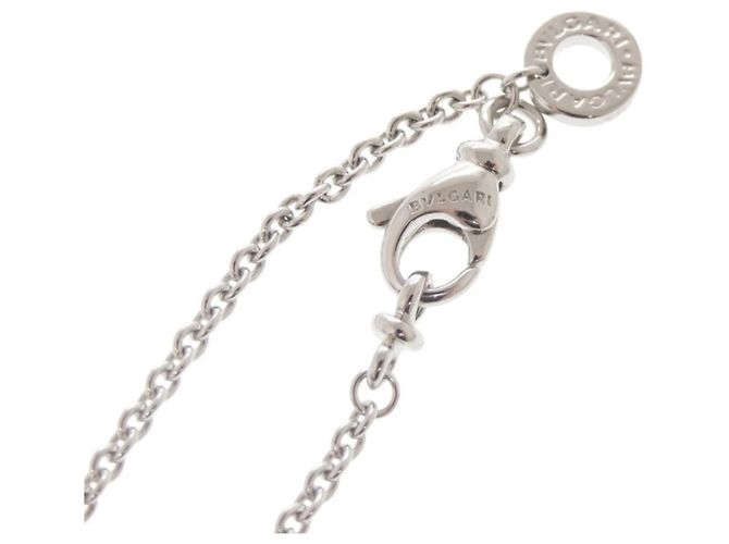 Bulgari Collana Tondo Heart in oro bianco Bvlgari D'oro - vista 4
