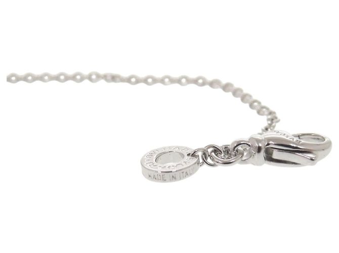 Bulgari Collana Tondo Heart in oro bianco Bvlgari D'oro - vista 6