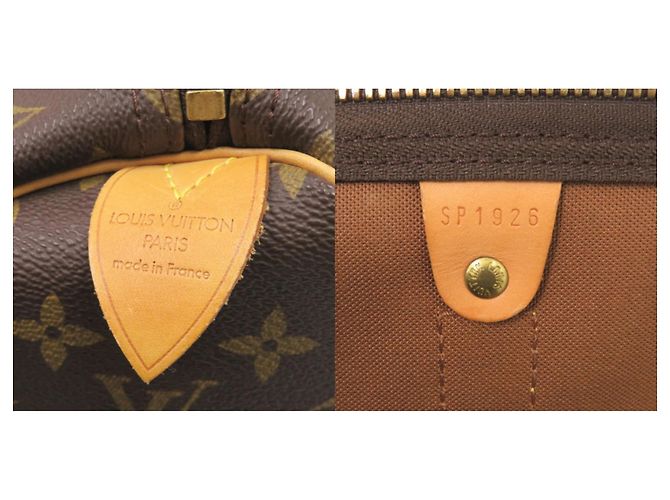 Borsa Boston Keepall 50 Monogram Louis Vuitton Marrone Monogramma - vista 10