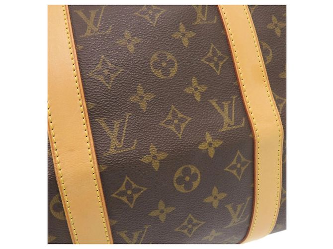 Borsa Boston Keepall 50 Monogram Louis Vuitton Marrone Monogramma - vista 8