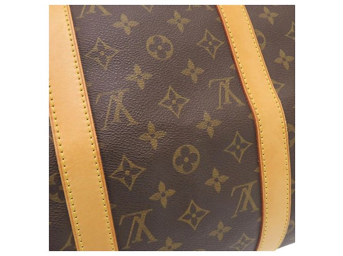 Borsa Boston Keepall 50 Monogram Louis Vuitton Marrone Monogramma - vista 9