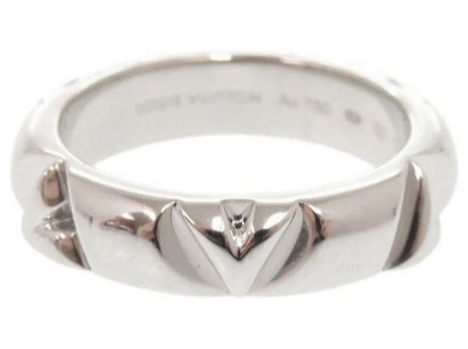 Anel de banda LV Volte Multi em ouro branco da Louis Vuitton Dourado - vista 2