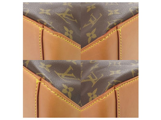 Borsa a mano Cabas Piano Monogram Louis Vuitton Marrone Monogramma - vista 4