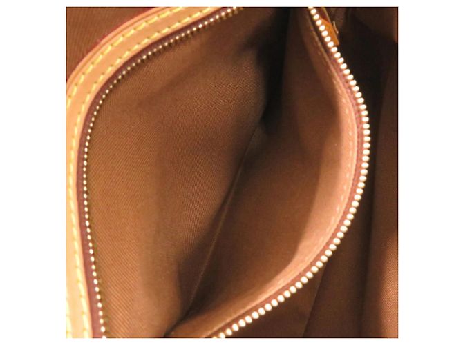 Borsa a mano Cabas Piano Monogram Louis Vuitton Marrone Monogramma - vista 6