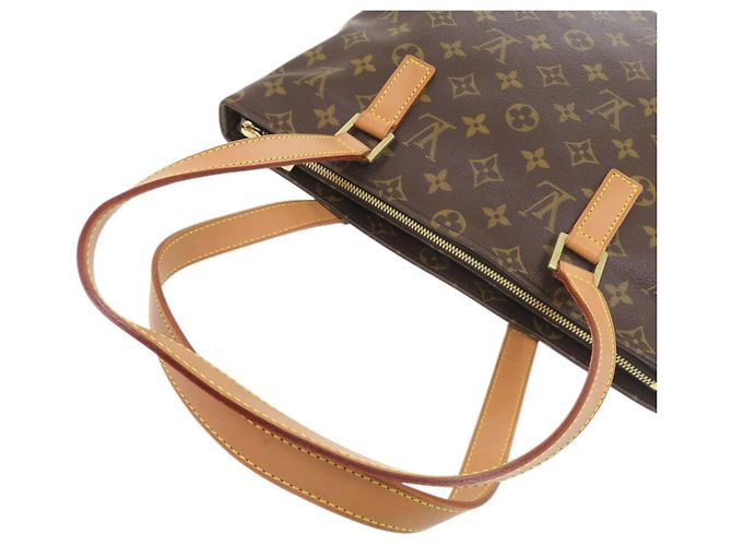 Borsa a mano Cabas Piano Monogram Louis Vuitton Marrone Monogramma - vista 7
