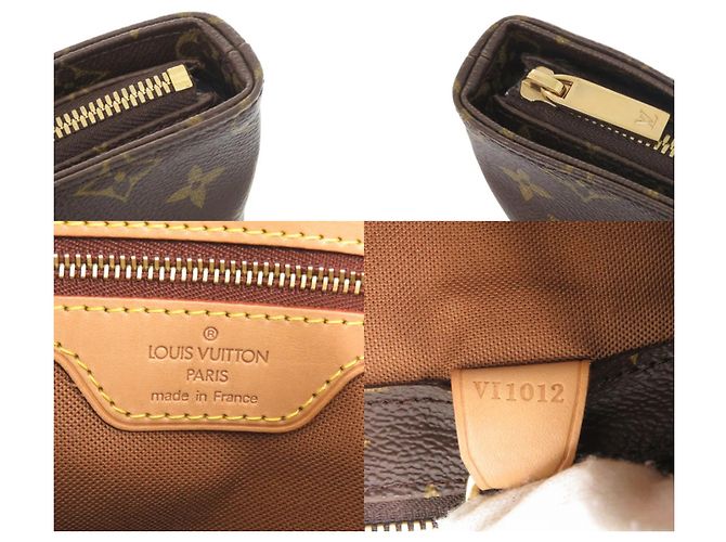 Borsa a mano Cabas Piano Monogram Louis Vuitton Marrone Monogramma - vista 9