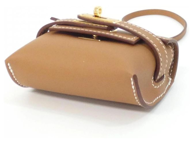 Hermès Charm Accessorio Festival Kelly Hermes Marrone - vista 4
