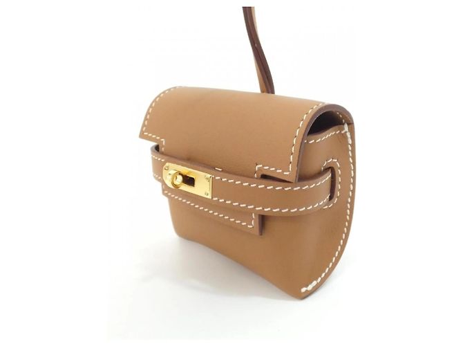 Hermès Charm Accessorio Festival Kelly Hermes Marrone - vista 5
