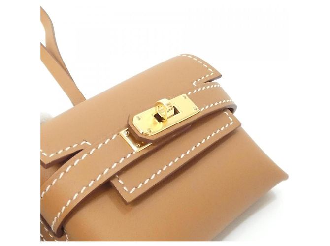 Hermès Charm Accessorio Festival Kelly Hermes Marrone - vista 6