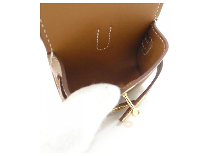 Hermès Charm Accessorio Festival Kelly Hermes Marrone - vista 8