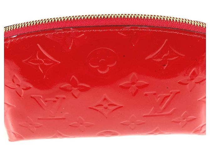 Pochette Cosmetica Monogram Vernis Louis Vuitton Rosso - vista 2