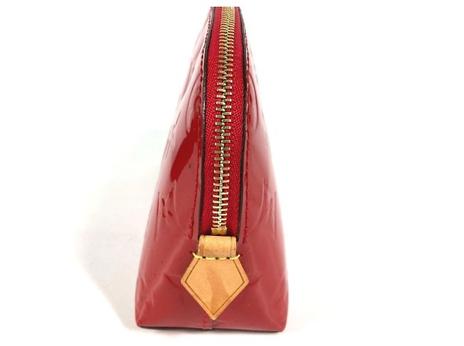 Pochette Cosmetica Monogram Vernis Louis Vuitton Rosso - vista 3