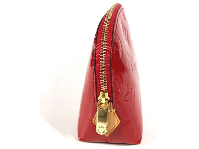 Pochette Cosmetica Monogram Vernis Louis Vuitton Rosso - vista 5